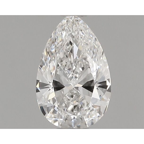0.46 Karaat Natuurlijke Diamant met een Peer vorm, Kleur E, Zuiverheid VS1
