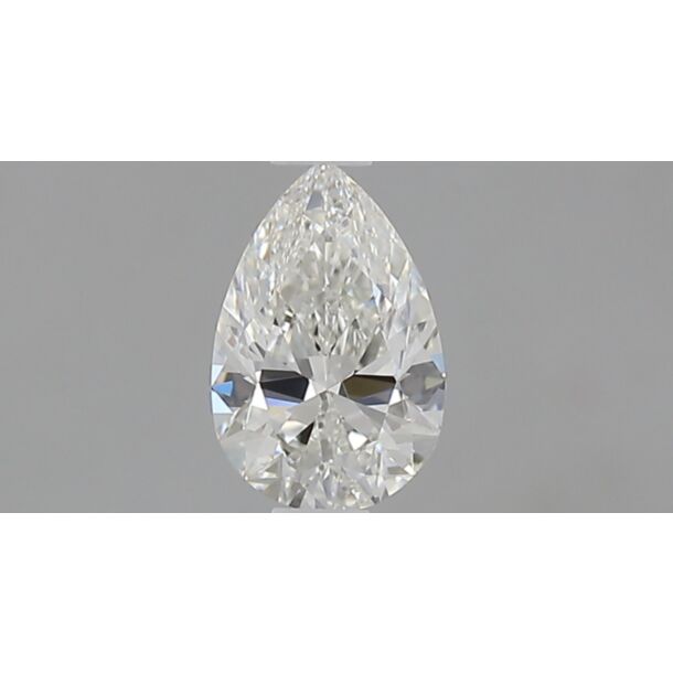0.56 Karaat Natuurlijke Diamant met een Peer vorm, Kleur I, Zuiverheid VVS1