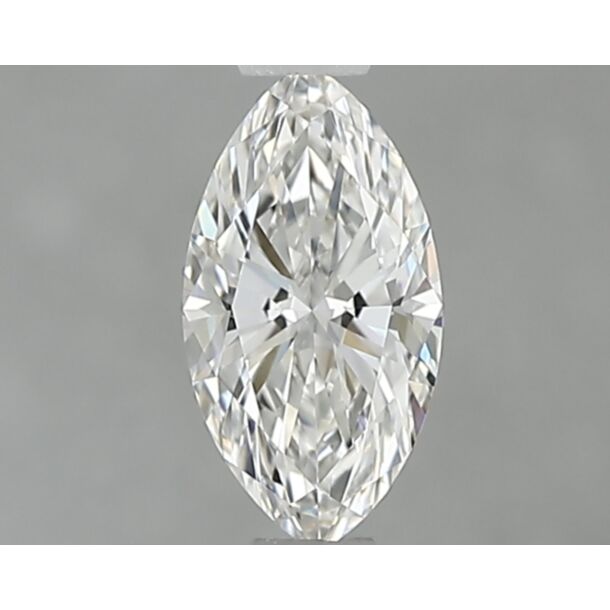 0.37 Karaat Natuurlijke Diamant met een Marquise vorm, Kleur F, Zuiverheid IF