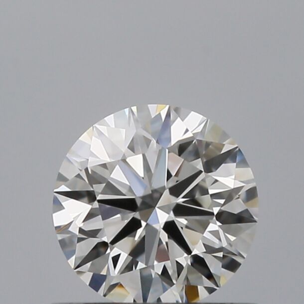 0.51 Karaat Natuurlijke Diamant met een Briljant vorm, Kleur F, Zuiverheid VVS1