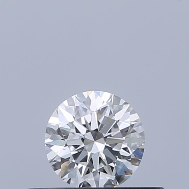 0.3 Carat Natural Diamond, Round Cut, Color D, Clarity VVS1