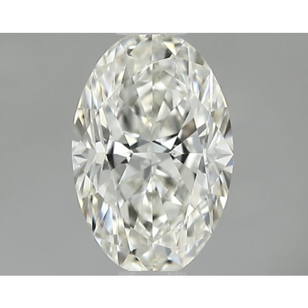 0.51 Karaat Natuurlijke Diamant met een Ovaal vorm, Kleur I, Zuiverheid IF