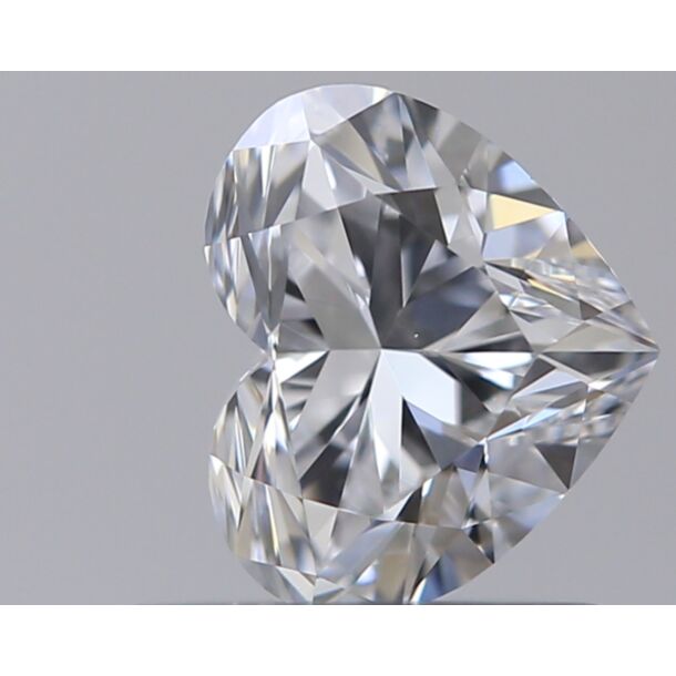 0.55 Karat Natürlicher Diamant Im Herzschliff, Farbe D, Reinheit VS1 0.55 Karat Natürlicher Diamant Im Herzschliff, Farbe D, Reinheit VS1