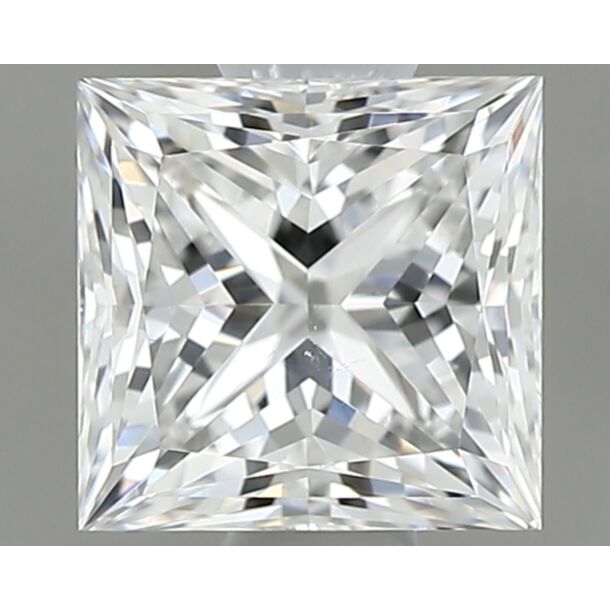 0.6 Carat Diamant Naturel de taille Princesse, Couleur E, Pureté VS2 0.6 Carat Diamant Naturel de taille Princesse, Couleur E, Pureté VS2