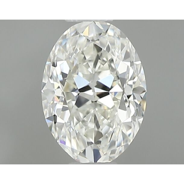 0.5 Karat Natürlicher Diamant Im Ovalschliff, Farbe I, Reinheit VVS2