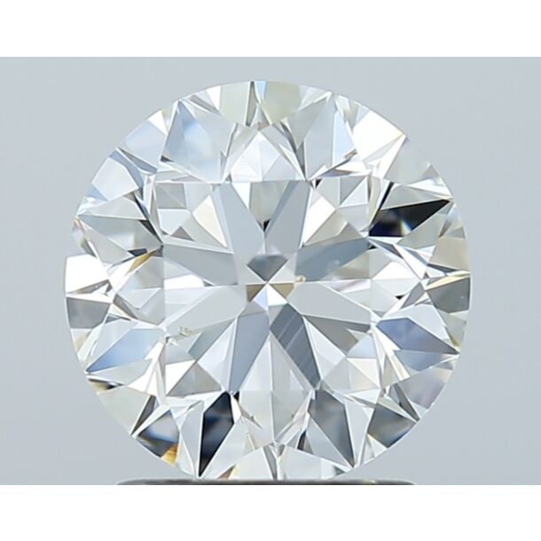 1.9 Carat Diamant Naturel de taille Brillant, Couleur H, Pureté SI1 1.9 Carat Diamant Naturel de taille Brillant, Couleur H, Pureté SI1
