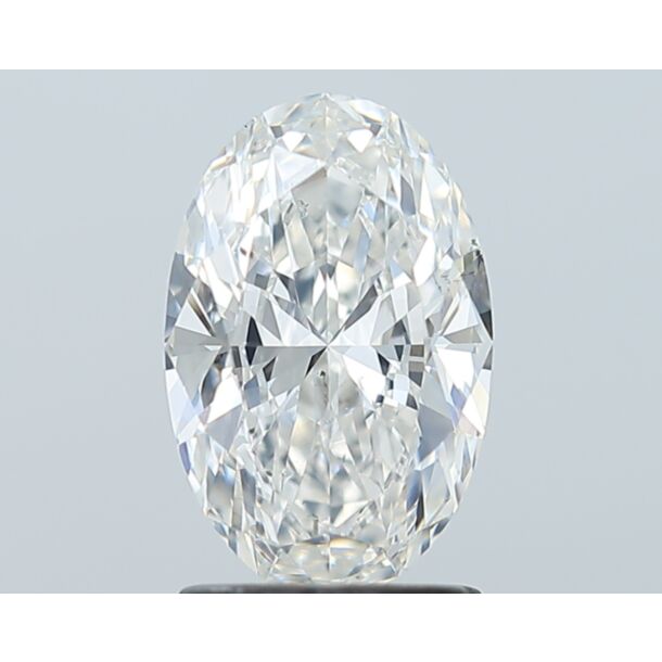 1.5 Karat Natürlicher Diamant Im Ovalschliff, Farbe G, Reinheit SI1