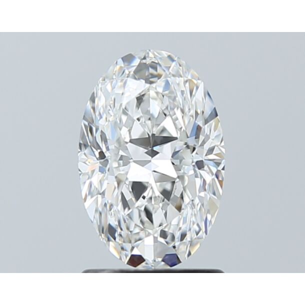 1.3 Karaat Natuurlijke Diamant met een Ovaal vorm, Kleur F, Zuiverheid VS2