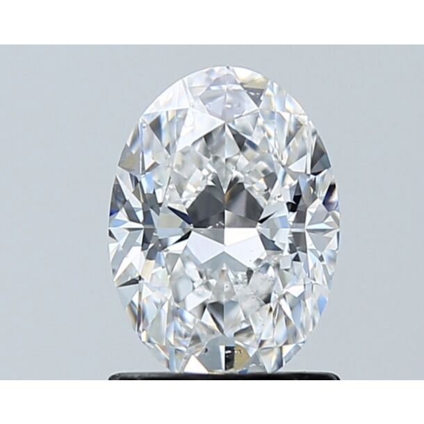 1.21 Carat Natural Diamond, Oval Cut, Color E, Clarity SI1