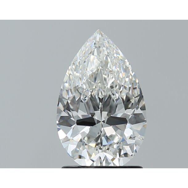 1.6 Karaat Natuurlijke Diamant met een Peer vorm, Kleur G, Zuiverheid VS1