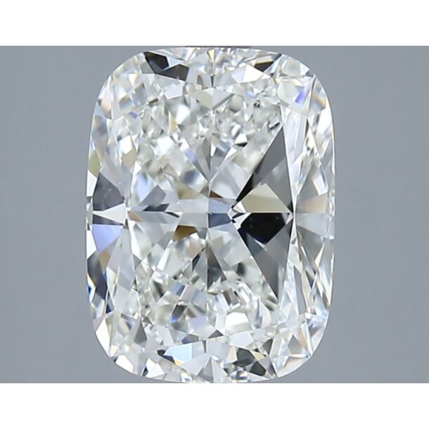 3.01 Karat Natürlicher Diamant Im Kissenschliff, Farbe H, Reinheit VS2