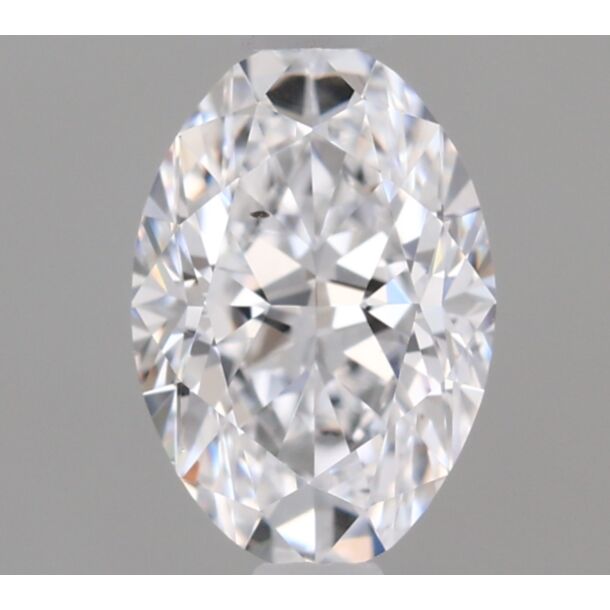 0.43 Karaat Natuurlijke Diamant met een Ovaal vorm, Kleur D, Zuiverheid SI1