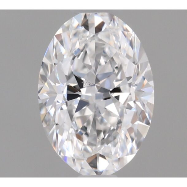 0.42 Carat Diamant Naturel de taille Oval, Couleur E, Pureté SI1