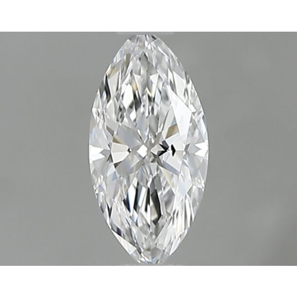 0.3 Karat Natürlicher Diamant Im Marquiseschliff, Farbe D, Reinheit VVS1