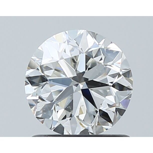 1 Carat Natural Diamond, Round Cut, Color G, Clarity SI1