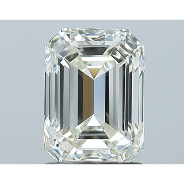 1.5 Karat Natürlicher Diamant Im Smaragdschliff, Farbe I, Reinheit VVS1