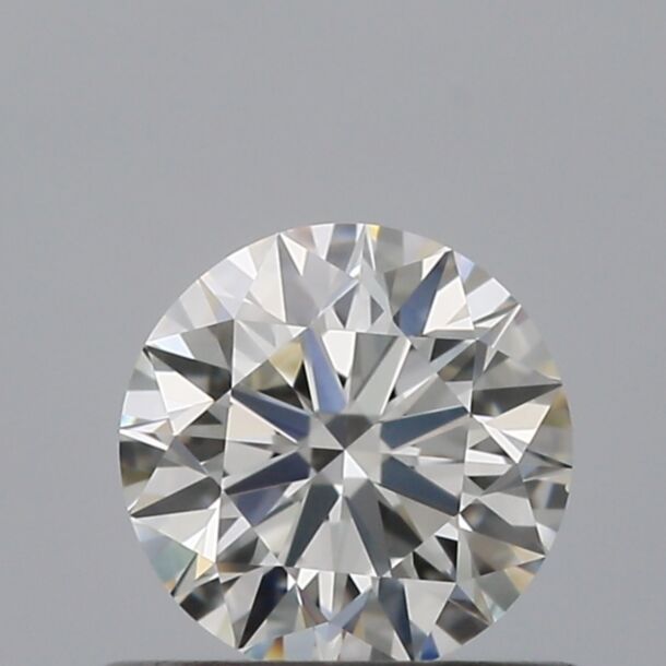 0.5 Karaat Natuurlijke Diamant met een Briljant vorm, Kleur H, Zuiverheid VS2 0.5 Karaat Natuurlijke Diamant met een Briljant vorm, Kleur H, Zuiverheid VS2