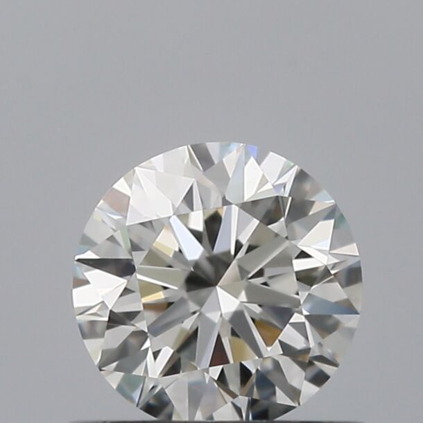 0.51 Karaat Natuurlijke Diamant met een Briljant vorm, Kleur H, Zuiverheid VS2