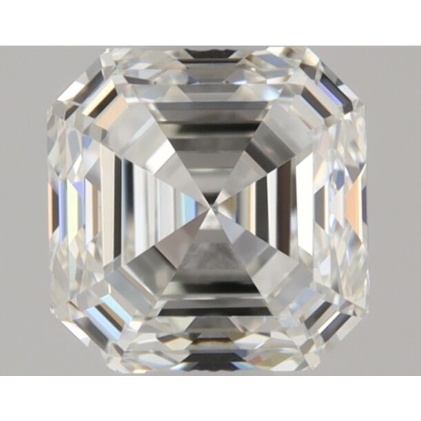0.5 Karaat Natuurlijke Diamant met een Asscher vorm, Kleur H, Zuiverheid IF