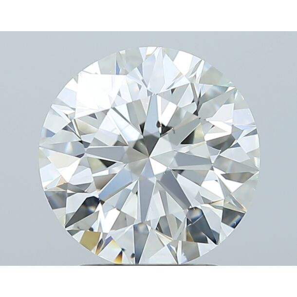 2.5 Carat Natural Diamond, Round Cut, Color I, Clarity SI1 2.5 Carat Natural Diamond, Round Cut, Color I, Clarity SI1