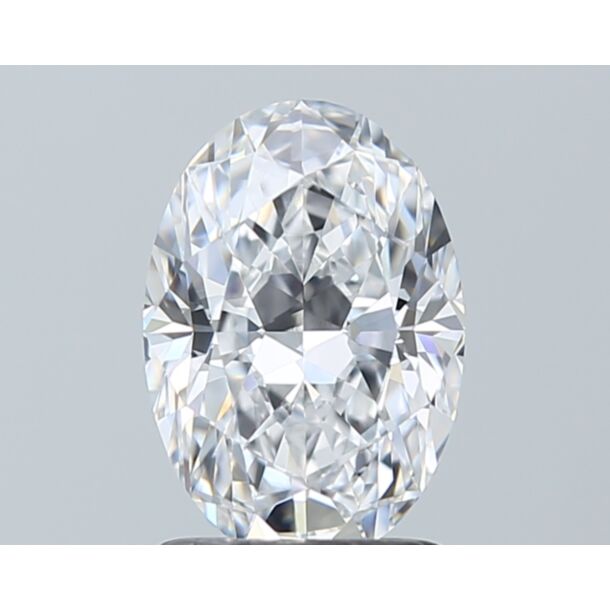 1.51 Carat Diamant Naturel de taille Oval, Couleur D, Pureté VVS2 1.51 Carat Diamant Naturel de taille Oval, Couleur D, Pureté VVS2