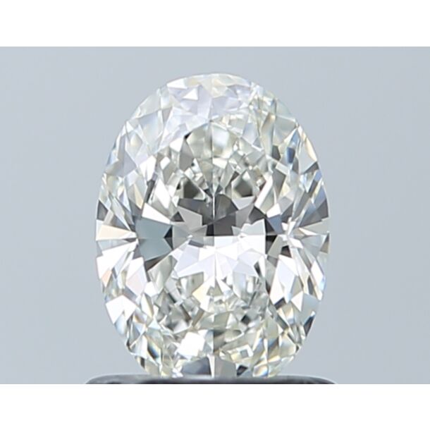 0.8 Carat Diamant Naturel de taille Oval, Couleur I, Pureté VVS1