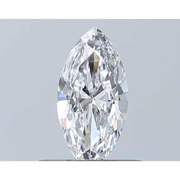 0.3 Carat Diamant Naturel de taille Marquise, Couleur D, Pureté IF