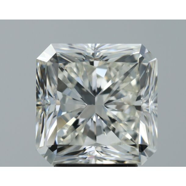 4.02 Karaat Natuurlijke Diamant met een Radiant vorm, Kleur H, Zuiverheid VS2 4.02 Karaat Natuurlijke Diamant met een Radiant vorm, Kleur H, Zuiverheid VS2
