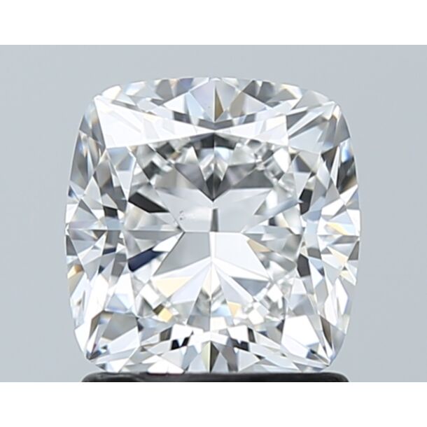1.51 Carat Natural Diamond, Cushion Cut, Color E, Clarity VS2 1.51 Carat Natural Diamond, Cushion Cut, Color E, Clarity VS2