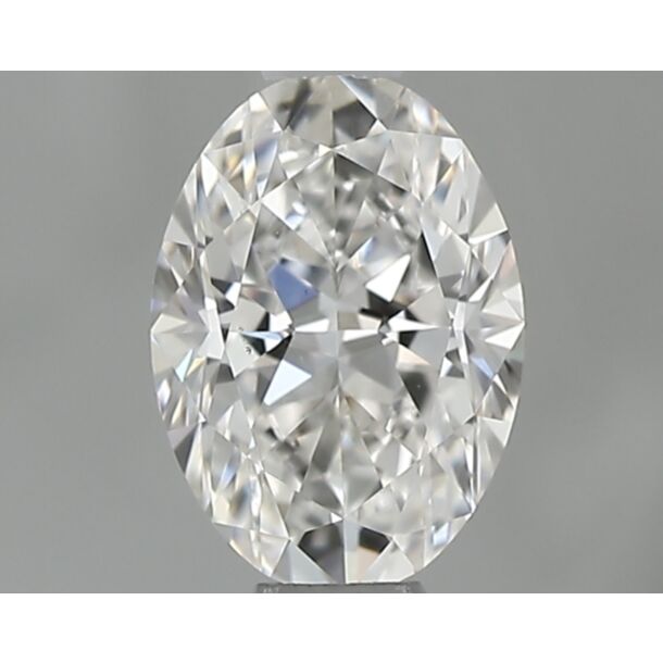 0.5 Karat Natürlicher Diamant Im Ovalschliff, Farbe G, Reinheit VS1