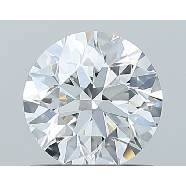 0.8 Carat Natural Diamond, Round Cut, Color F, Clarity VS1