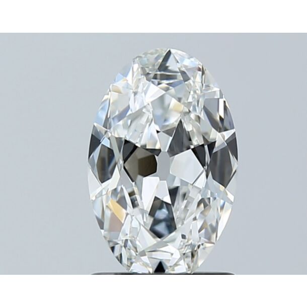 1.25 Karaat Natuurlijke Diamant met een Ovaal vorm, Kleur G, Zuiverheid VS1