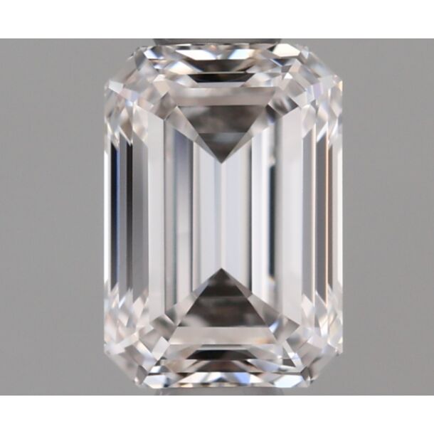 0.6 Karaat Natuurlijke Diamant met een Smaragd vorm, Kleur H, Zuiverheid VS1