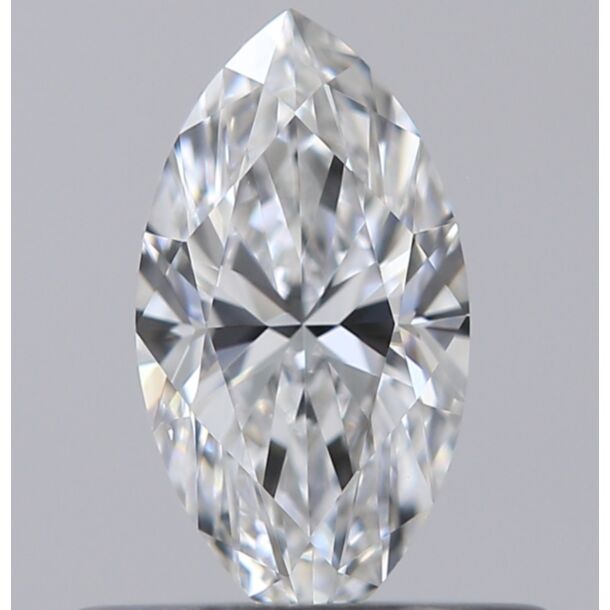 0.4 Karat Natürlicher Diamant Im Marquiseschliff, Farbe F, Reinheit VS2