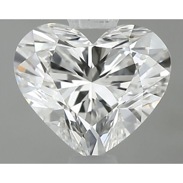 0.64 Karat Natürlicher Diamant Im Herzschliff, Farbe G, Reinheit VS1
