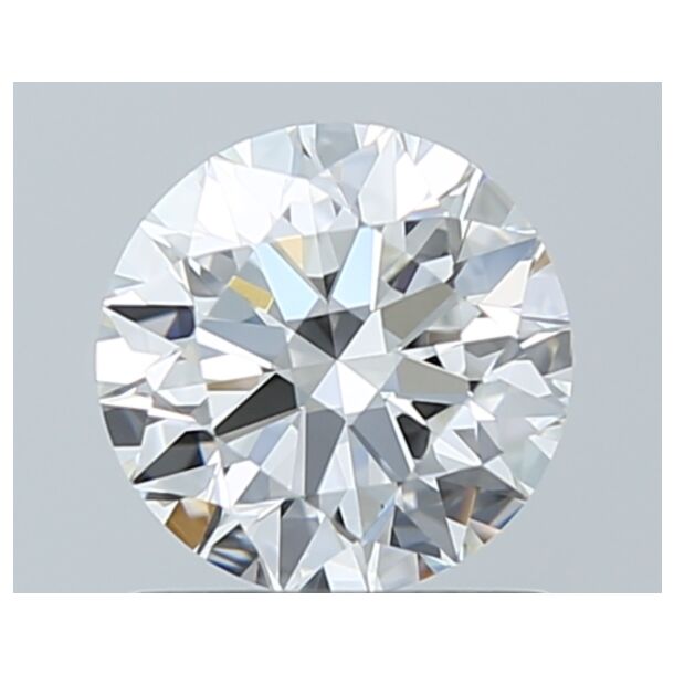 0.9 Carat Diamant Naturel de taille Brillant, Couleur F, Pureté VVS1