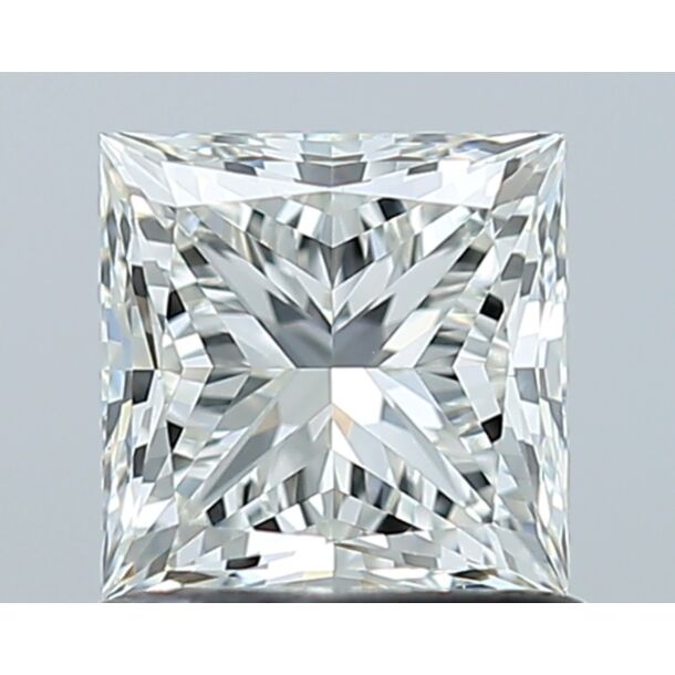 1.01 Carat Diamant Naturel de taille Princesse, Couleur I, Pureté VS1