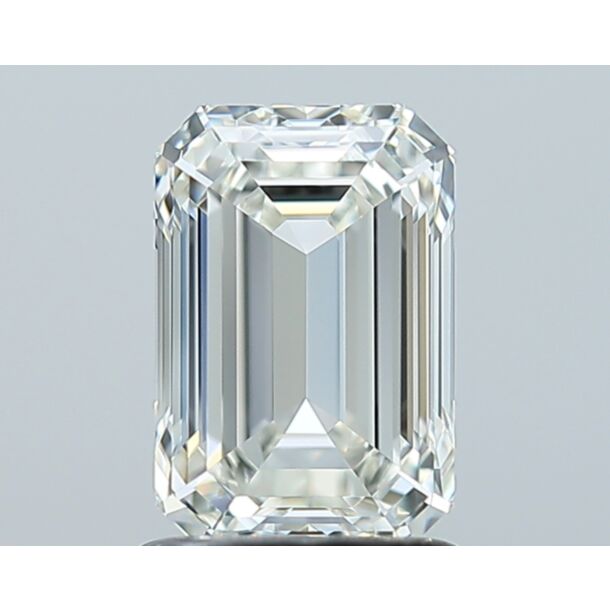 1.5 Karaat Natuurlijke Diamant met een Smaragd vorm, Kleur H, Zuiverheid VVS1