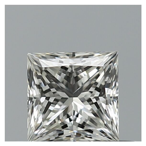 0.51 Karat Natürlicher Diamant Im Prinzessschliff, Farbe G, Reinheit VS1 0.51 Karat Natürlicher Diamant Im Prinzessschliff, Farbe G, Reinheit VS1