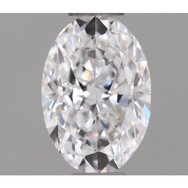 0.4 Carat Natural Diamond, Oval Cut, Color D, Clarity VS1
