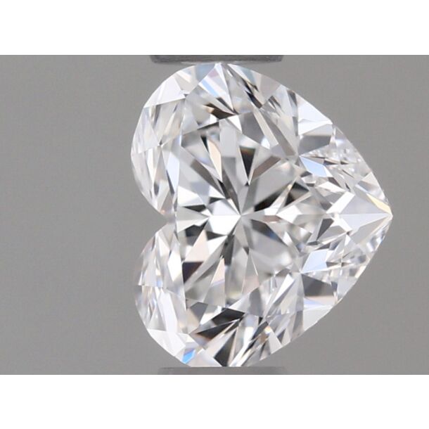 0.38 Carat Diamant Naturel de taille Coeur, Couleur E, Pureté VVS2