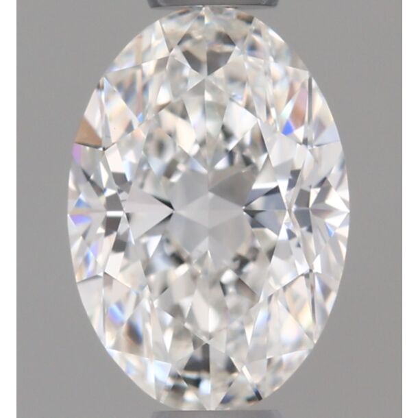 0.57 Karat Natürlicher Diamant Im Ovalschliff, Farbe G, Reinheit SI1