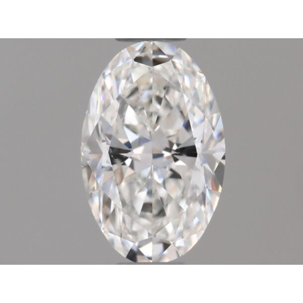 0.5 Karaat Natuurlijke Diamant met een Ovaal vorm, Kleur G, Zuiverheid VS2