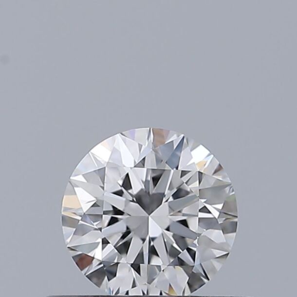 0.37 Carat Diamant Naturel de taille Brillant, Couleur F, Pureté IF