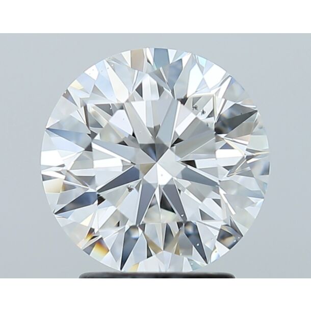 2.51 Karaat Natuurlijke Diamant met een Briljant vorm, Kleur F, Zuiverheid SI1 2.51 Karaat Natuurlijke Diamant met een Briljant vorm, Kleur F, Zuiverheid SI1