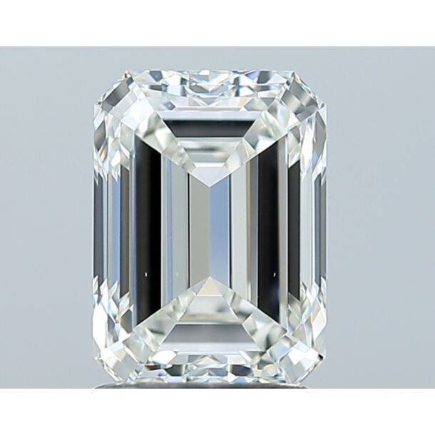 2 Carat Natural Diamond, Emerald Cut, Color I, Clarity VS1