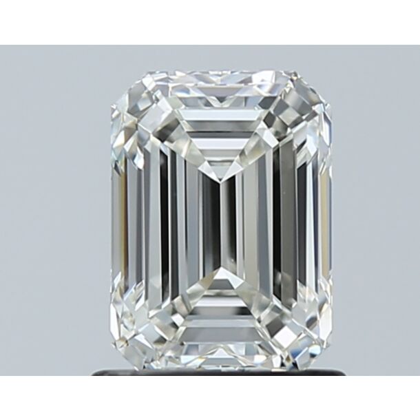 1.23 Karaat Natuurlijke Diamant met een Smaragd vorm, Kleur I, Zuiverheid VVS2