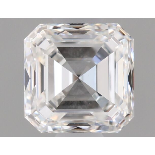 0.61 Karaat Natuurlijke Diamant met een Asscher vorm, Kleur H, Zuiverheid VS1