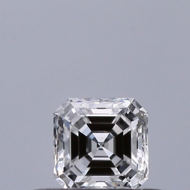 0.31 Karat Natürlicher Diamant Im Asscherschliff, Farbe E, Reinheit VVS1