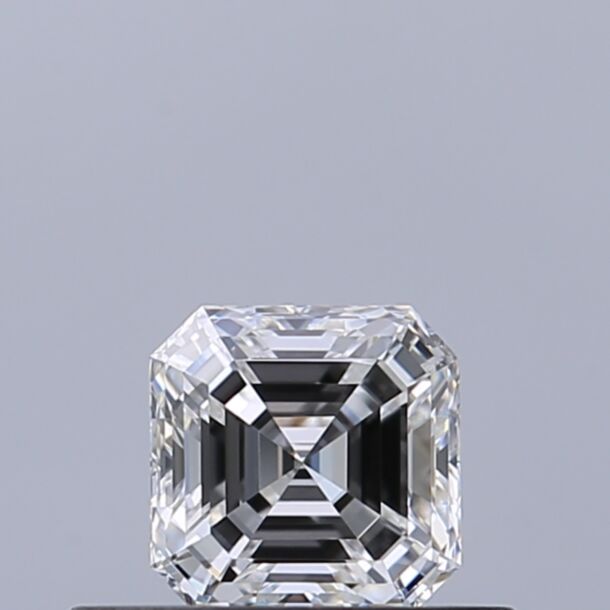 0.35 Karat Natürlicher Diamant Im Asscherschliff, Farbe D, Reinheit VVS1
